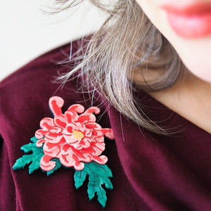 Erstwilder - Passion is a Bridge Brooch (Frida Kahlo) - 20th Century Artifacts