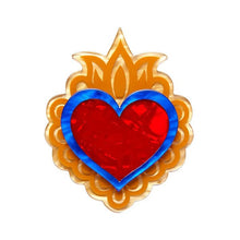 Load image into Gallery viewer, Erstwilder - *** Passion of the Heart Brooch (Frida Kahlo) FREE GIFT WITH PURCHASE - 20th Century Artifacts