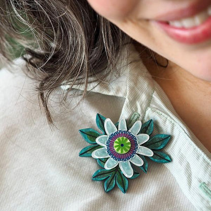 Erstwilder - *** Passionate Petals Brooch (Jocelyn Proust) FREE GIFT WITH PURCHASE - 20th Century Artifacts