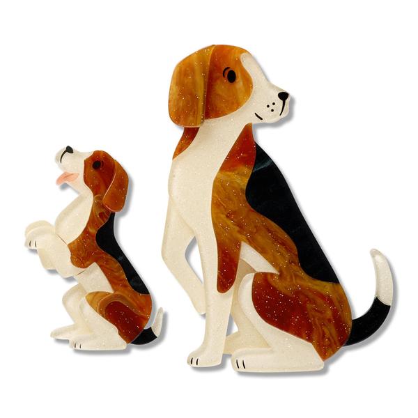 Erstwilder - Paw by Paw Brooch Pair - 20th Century Artifacts