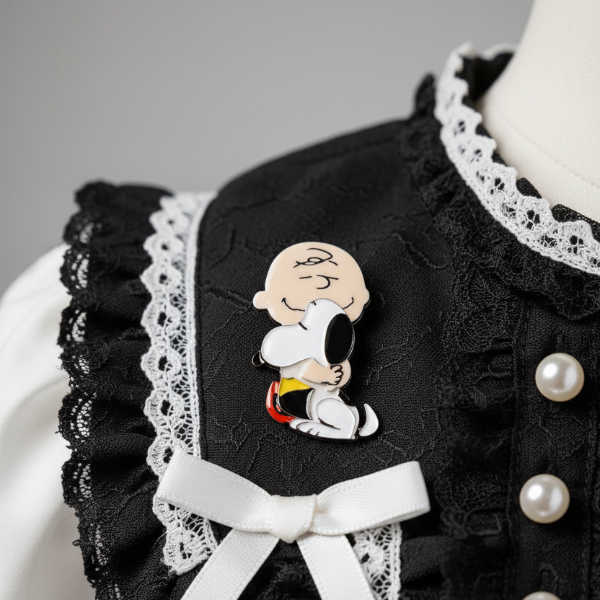 Erstwilder - Peanuts - The Round-Headed Kid Brooch (2020) - 20th Century Artifacts