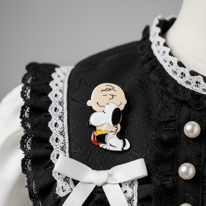 Erstwilder - Peanuts - The Round-Headed Kid Brooch (2020) - 20th Century Artifacts