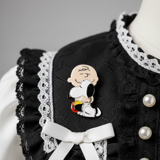 Erstwilder - Peanuts - The Round-Headed Kid Brooch (2020) - 20th Century Artifacts