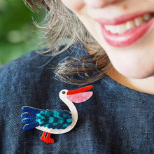 Load image into Gallery viewer, Erstwilder - Pelican Perfection Brooch (Jocelyn Proust) - 20th Century Artifacts