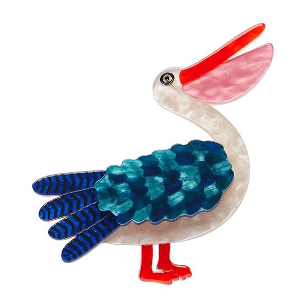 Erstwilder - Pelican Perfection Brooch (Jocelyn Proust) - 20th Century Artifacts