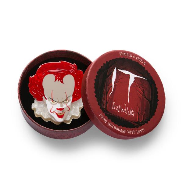 Erstwilder - Pennywise Clown Brooch - 20th Century Artifacts
