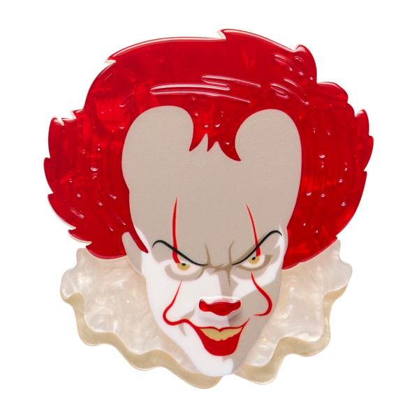 Erstwilder - Pennywise Clown Brooch - 20th Century Artifacts