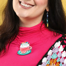 Load image into Gallery viewer, Erstwilder - Pins and Needles Brooch - 20th Century Artifacts