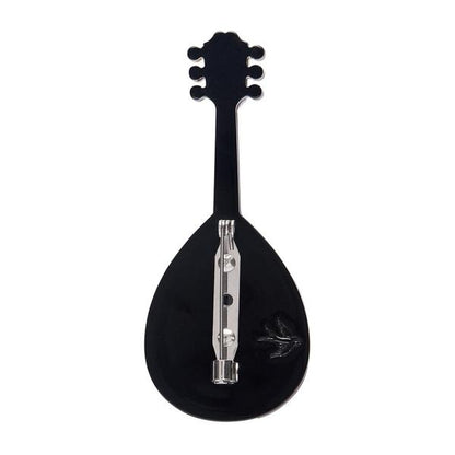 Erstwilder - Play Bouzouki Brooch - 20th Century Artifacts