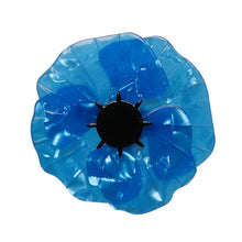 Load image into Gallery viewer, Erstwilder - Poppy Field Brooch (2016) blue - 20th Century Artifacts