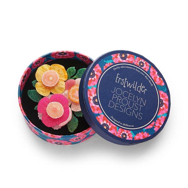 Erstwilder - Pretty Poppies Brooch (Jocelyn Proust) - 20th Century Artifacts