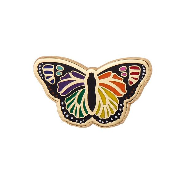 Erstwilder - Prince of Pride Butterfly Enamel Pin - 20th Century Artifacts
