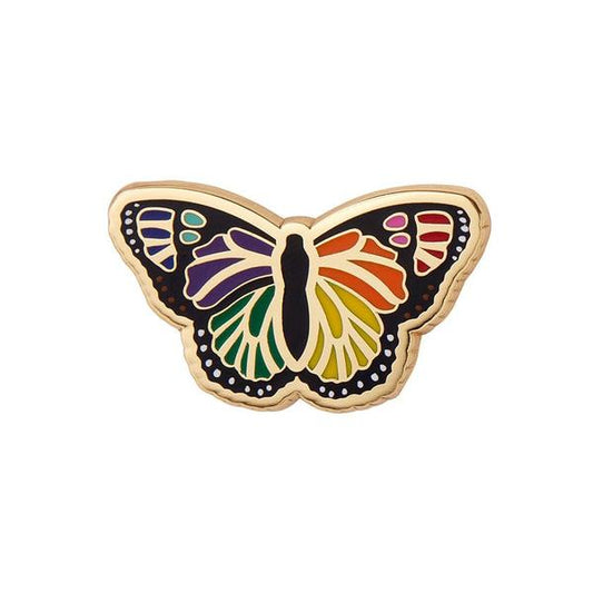 Erstwilder - Prince of Pride Butterfly Enamel Pin - 20th Century Artifacts