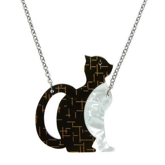 Erstwilder - Purrfectly Content Cat Necklace (2017) - 20th Century Artifacts