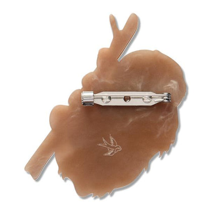 Erstwilder - Pygmy Three-Toed Sloth Brooch - 20th Century Artifacts