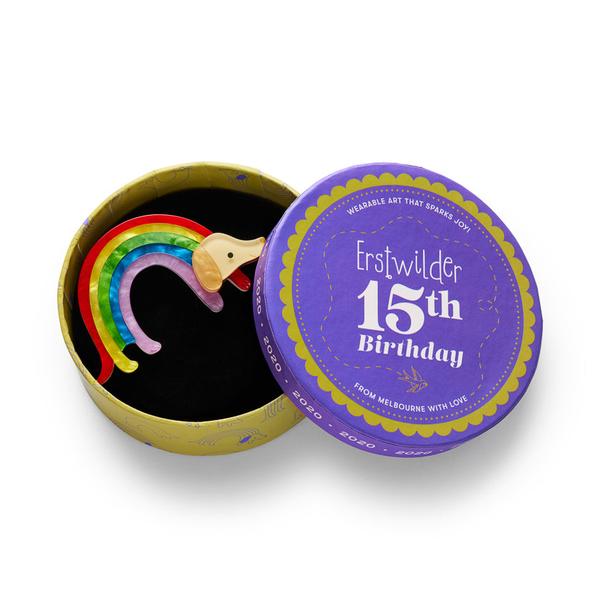 Erstwilder - Rainbow Ruff Brooch (2026) - 20th Century Artifacts
