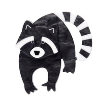 Load image into Gallery viewer, Erstwilder - Randy Raccoon Brooch - 20th Century Artifacts