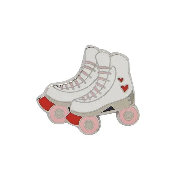 Erstwilder - Rollicking Rollerskates Enamel Pin - 20th Century Artifacts