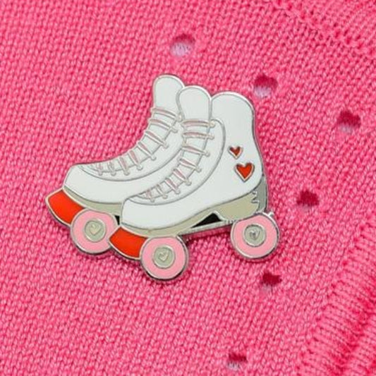 Erstwilder - Rollicking Rollerskates Enamel Pin - 20th Century Artifacts