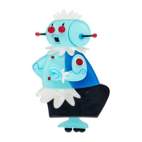 Erstwilder - Rosie the Robot Brooch - 20th Century Artifacts