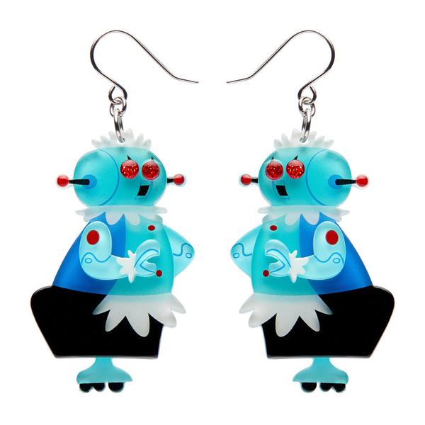 Erstwilder - Rosie the Robot Drop Earrings - 20th Century Artifacts