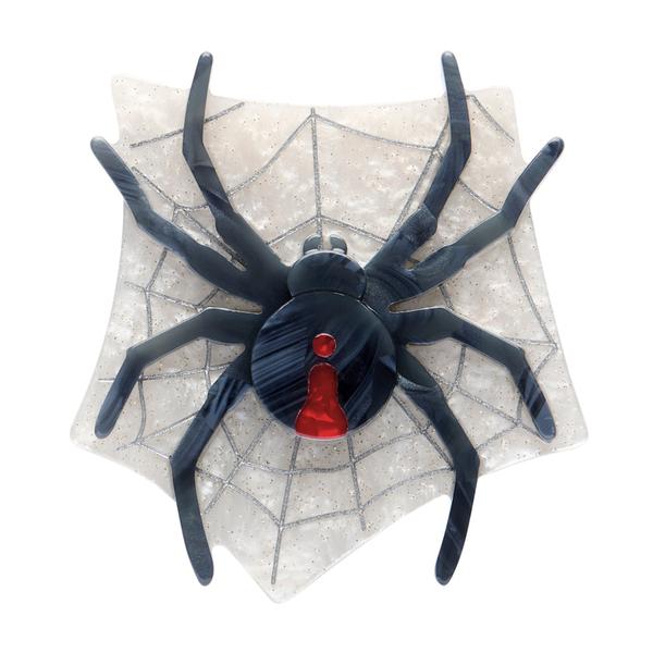 Erstwilder - Roxy the Redback Spider Brooch - 20th Century Artifacts
