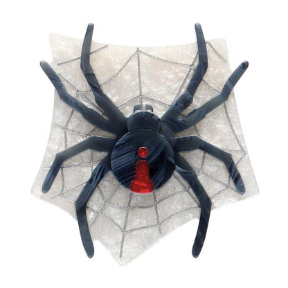 Erstwilder - Roxy the Redback Spider Brooch - 20th Century Artifacts