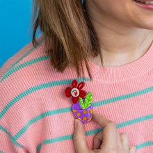 Load image into Gallery viewer, Erstwilder - Sally Singing Solo Brooch (2025) - 20th Century Artifacts