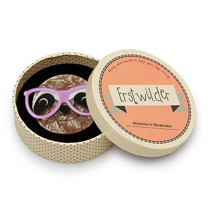 Erstwilder - Sammy the Smart Sloth Brooch (2017) - 20th Century Artifacts