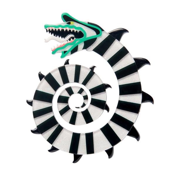 Erstwilder - Sandworm Brooch - 20th Century Artifacts