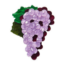 Load image into Gallery viewer, Erstwilder - Sangiovese Sun Grapes Brooch - 20th Century Artifacts