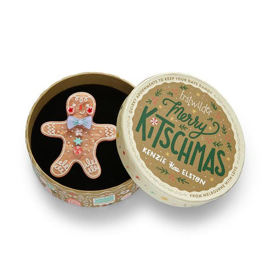 Erstwilder - *** Santa's Snack Brooch FREE GIFT WITH PURCHASE - 20th Century Artifacts