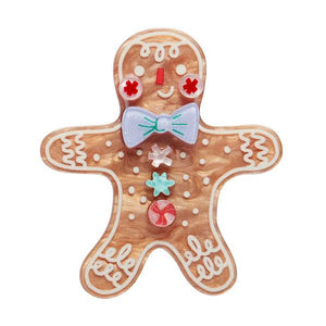 Erstwilder - *** Santa's Snack Brooch FREE GIFT WITH PURCHASE - 20th Century Artifacts