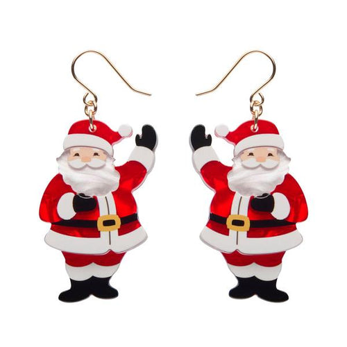 Erstwilder - Santa’s Surprise Drop Earrings - 20th Century Artifacts