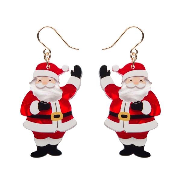 Erstwilder - Santa’s Surprise Drop Earrings - 20th Century Artifacts