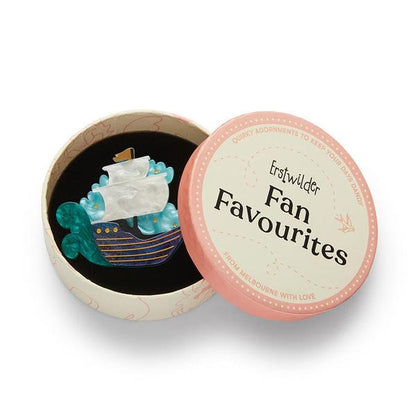 Erstwilder - Seafarer Sailing Ship Brooch (2025) - 20th Century Artifacts