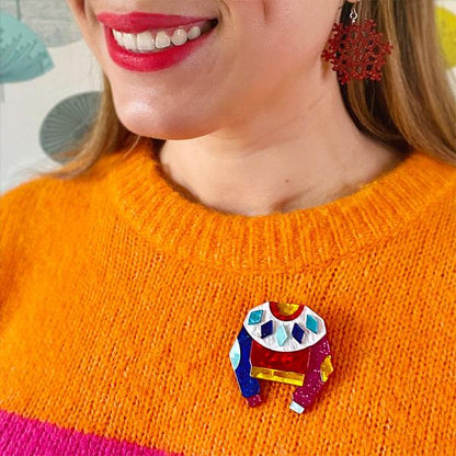 Erstwilder - Seasonal Sweater Brooch (2022) - 20th Century Artifacts