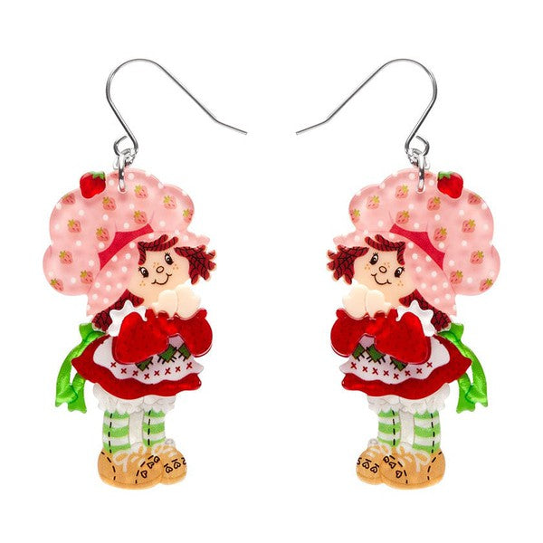 Erstwilder - Simple Strawberry Pleasures Drop Earrings - 20th Century Artifacts