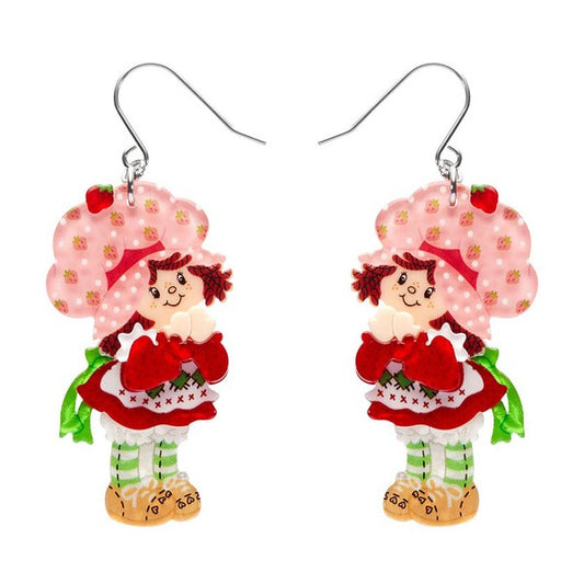 Erstwilder - Simple Strawberry Pleasures Drop Earrings - 20th Century Artifacts
