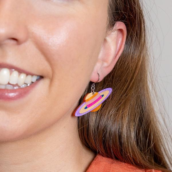 Erstwilder - Sixth From The Sun Drop Earrings - 20th Century Artifacts