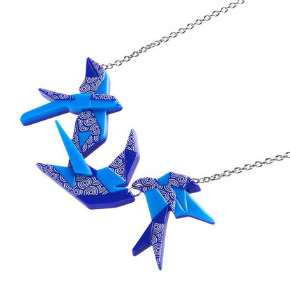 Erstwilder - Sky Dancers Swallows Necklace - 20th Century Artifacts