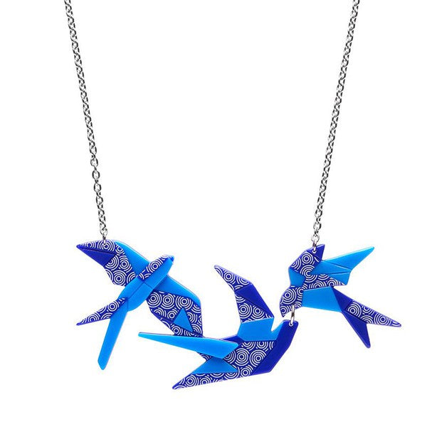 Erstwilder - Sky Dancers Swallows Necklace - 20th Century Artifacts