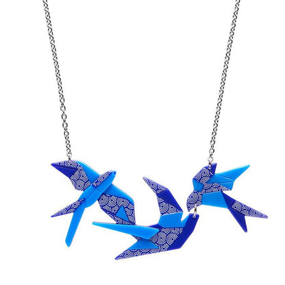 Erstwilder - Sky Dancers Swallows Necklace - 20th Century Artifacts