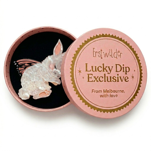 Erstwilder - Sleeping Flutterbunny Brooch LDE (2026) - 20th Century Artifacts