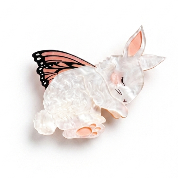 Erstwilder - Sleeping Flutterbunny Brooch LDE (2026) - 20th Century Artifacts