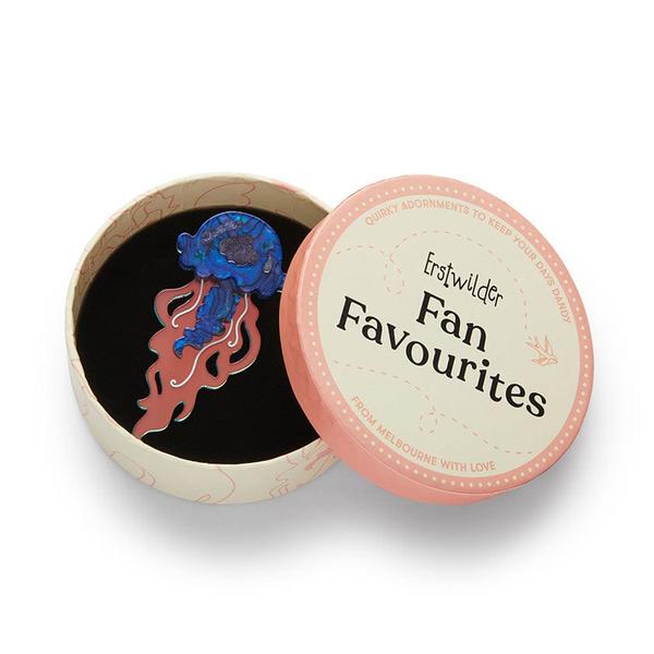 Erstwilder - Slippin' Under Jellyfish Brooch (2025) - 20th Century Artifacts