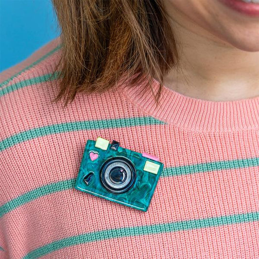 Erstwilder - Snap Happy Sally Brooch (2025) - 20th Century Artifacts