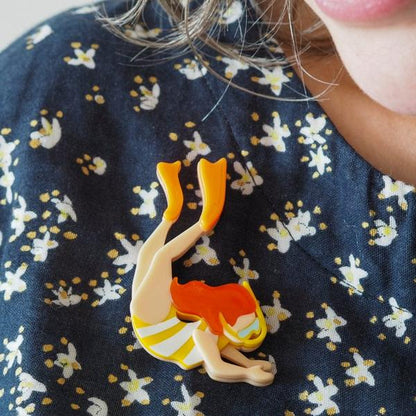 Erstwilder - Snorkeler Sheree Brooch (2025) - 20th Century Artifacts