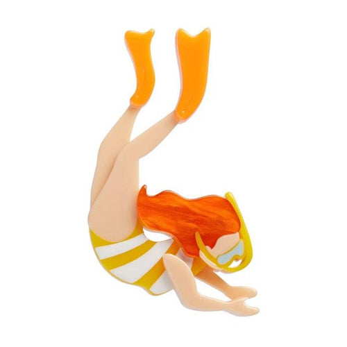 Erstwilder - Snorkeler Sheree Brooch (2025) - 20th Century Artifacts