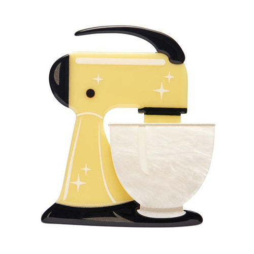 Erstwilder - Spin Me Right Round Brooch (Lemon) (2023) - 20th Century Artifacts